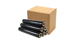 Film Stretch Negro 1,3 kg - Protección, Discreción y Fijación Segura