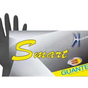 Guantes de Nitrilo Negro Smart Talla M