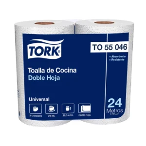 Toalla de Cocina Tork Doble Hoja – Pack 2 Unidades